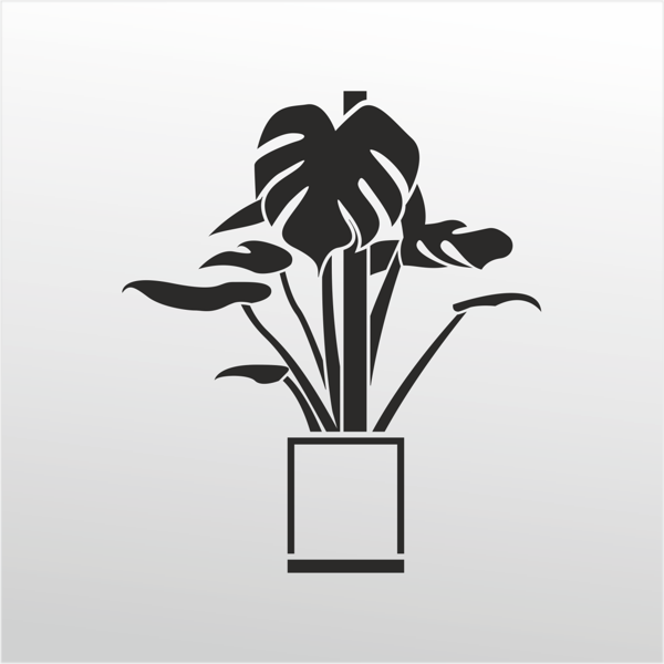 Folyo Sticker Çiçek Deseni 50cm Uzunluk - Image 1