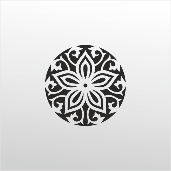 Folyo Sticker Çiçek Deseni 60cm Uzunluk - Image 1