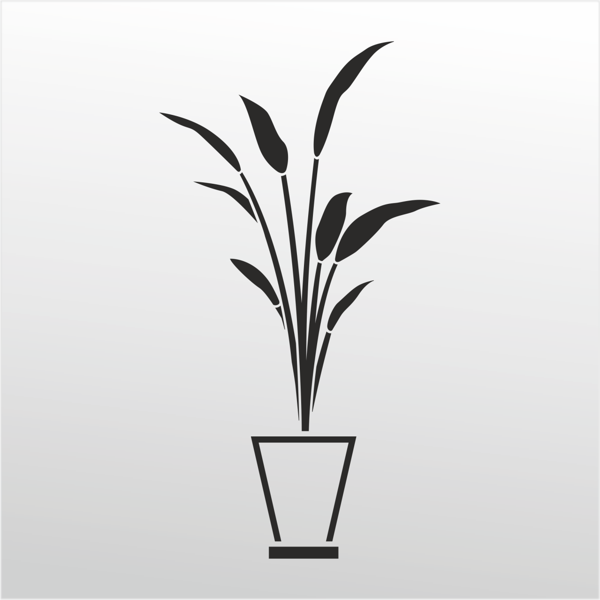 Folyo Sticker Çiçek Deseni 60cm Uzunluk - Image 1