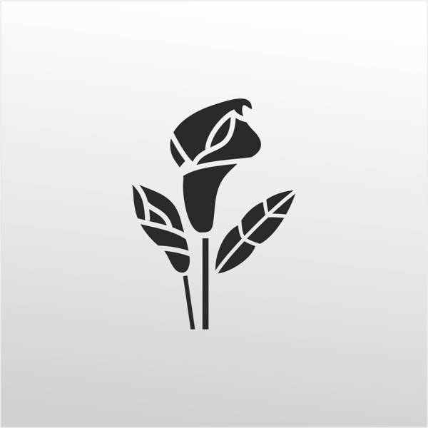 Folyo Sticker Çiçek Deseni 60cm Uzunluk - Image 1