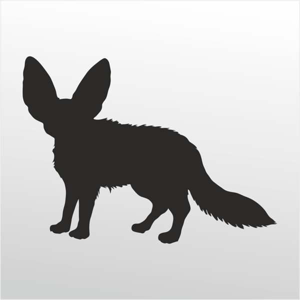 Folyo Sticker Çöl Tilki 130cm Uzunluk - Image 1