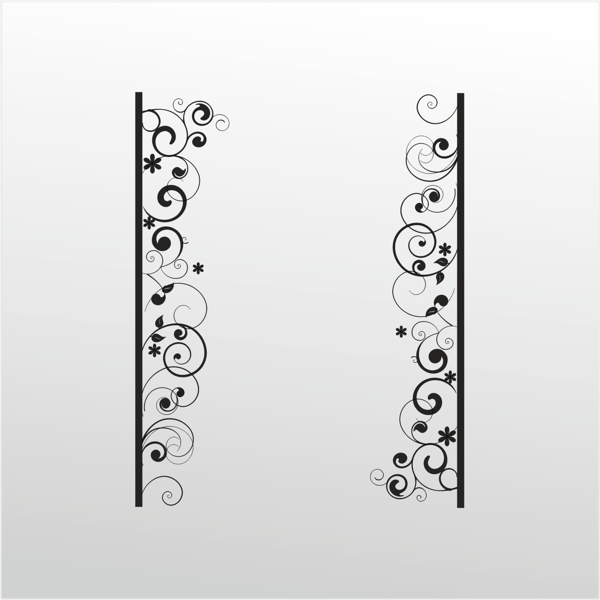 Folyo Sticker Desen 90 cm uzunluk - Image 1