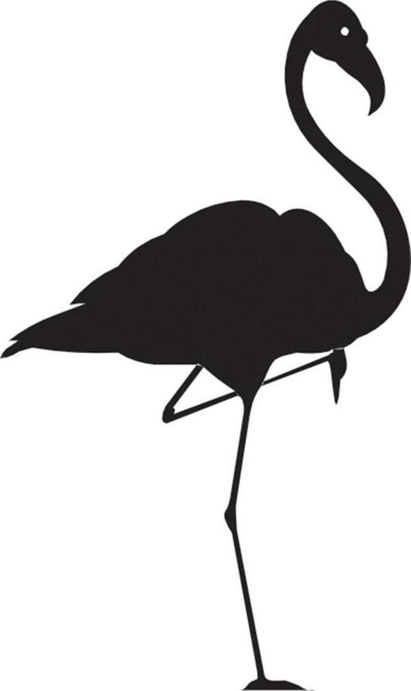 Folyo Sticker Flamingo 80cm Uzunluk - Image 1