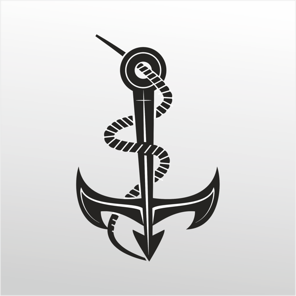 Folyo Sticker Gemi Oltası 70cm Uzunluk - Image 1