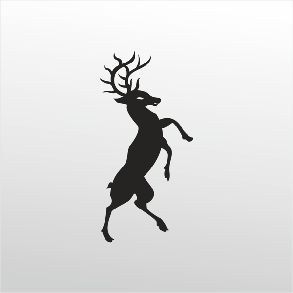 Folyo Sticker Geyik 100cm Uzunluk - Image 1