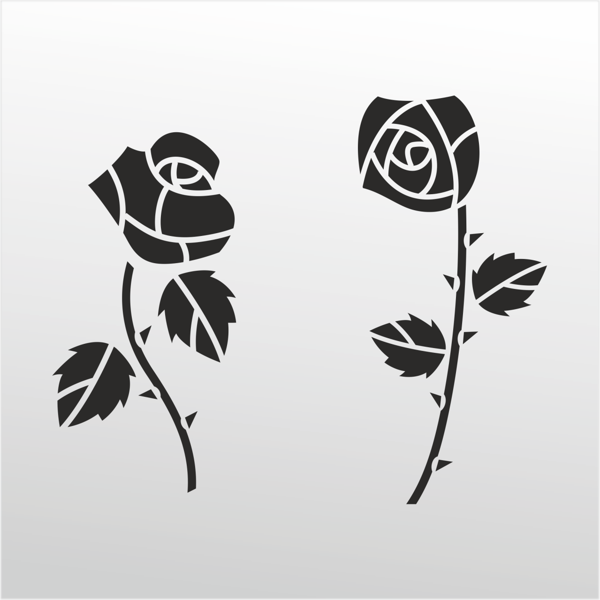 Folyo Sticker Güller 160cm Uzunluk - Image 1