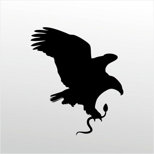 Folyo Sticker Kartal 40cm Uzunluk - Image 1