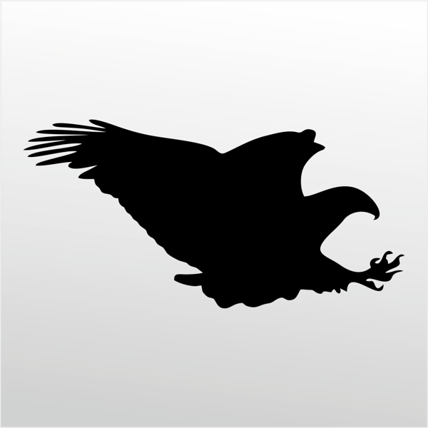 Folyo Sticker Kartal 60cm Uzunluk - Image 1
