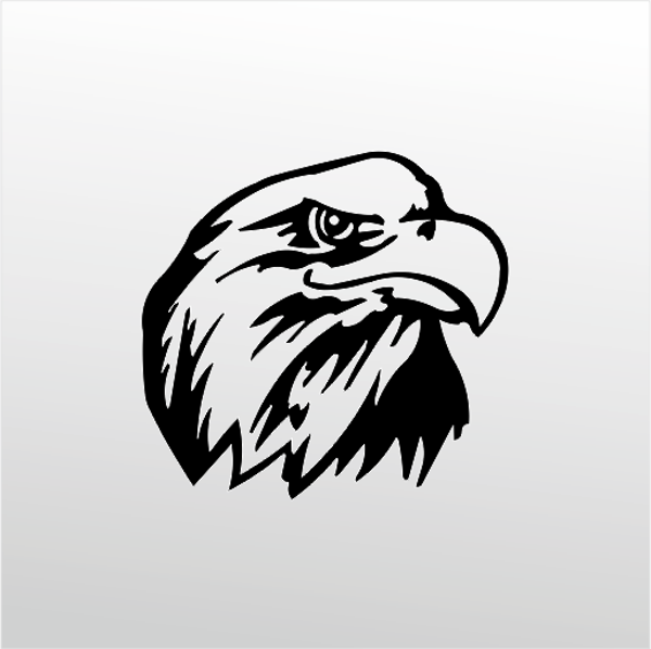 Folyo Sticker Kartal 80cm Uzunluk - Image 1