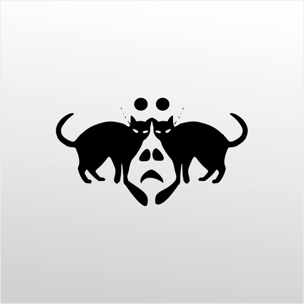 Folyo Sticker Kediler 20cm uzunluk - Image 1