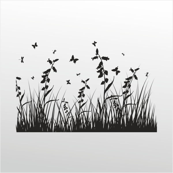 Folyo Sticker Kelebek 130cm Uzunluk - Image 1