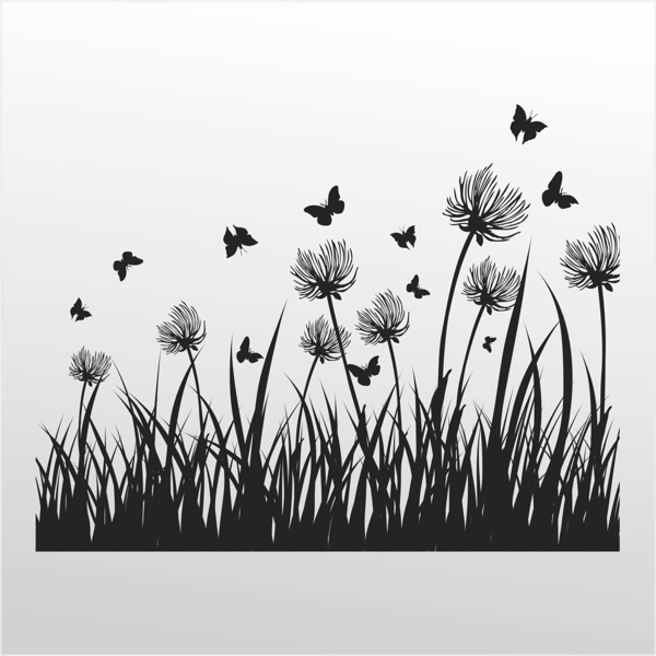 Folyo Sticker Kelebek 40cm Uzunluk - Image 1