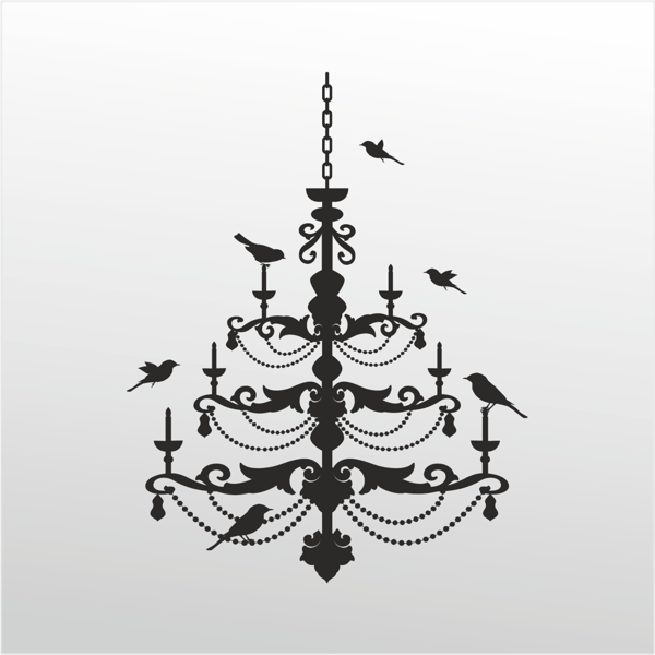 Folyo Sticker Kuş Deseni 50cm Uzunluk - Image 1