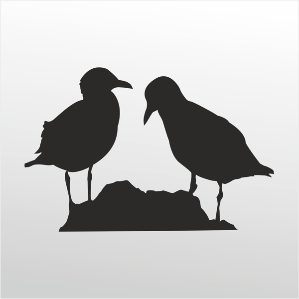 Folyo Sticker Kuşlar 90 cm uzunluk - Image 1