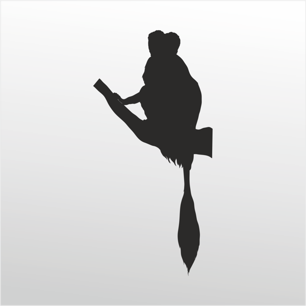 Folyo Sticker Maymun 80cm Uzunluk - Image 1