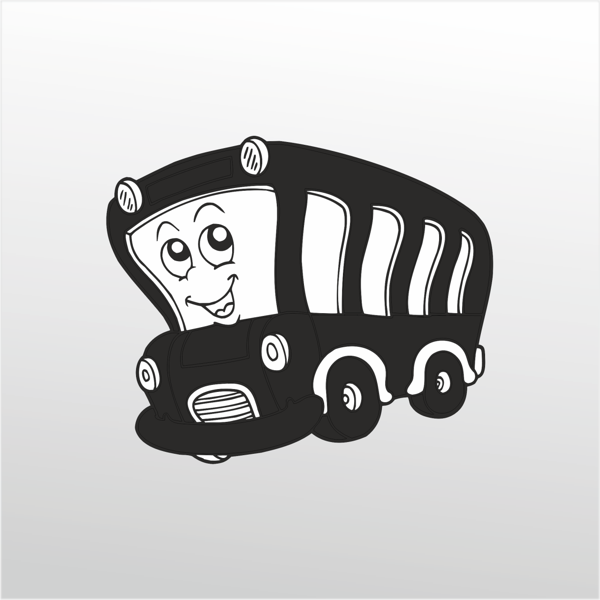 Folyo Sticker Minibüs 20cm uzunluk - Image 1