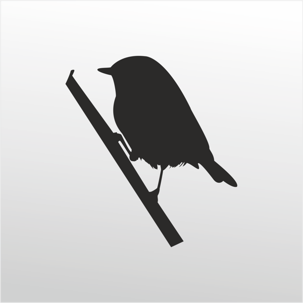 Folyo Sticker Serçe 30cm Uzunluk - Image 1