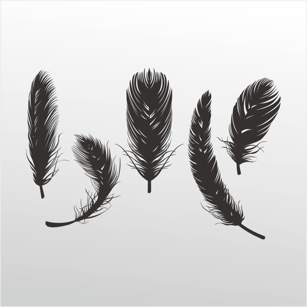 Folyo Sticker Tüy 100cm Uzunluk - Image 1