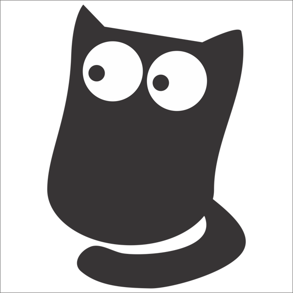 KEDİ FOLYO STİCKER 30cm Uzunluk - Image 1