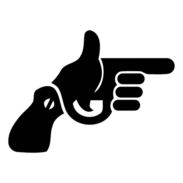 SİLAHLAR FOLYO STİCKER 100cm Uzunluk - Image 1