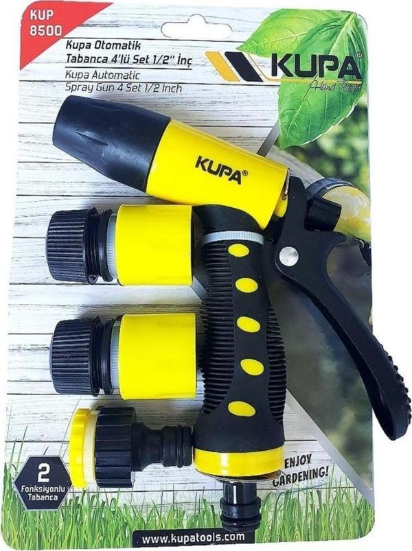 Kupa Otomatik Tabanca 4 Lü Set 1/2 Inç - Güçlü, Kaliteli Yapı - Rahat Kullanım - Image 1