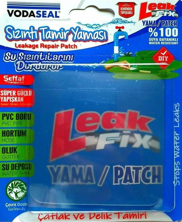 Vodaseal Sızıntı Tamir Yaması -Delik - Çatlak - Boşluk 100X100 Mm / 2 Adet - Image 1