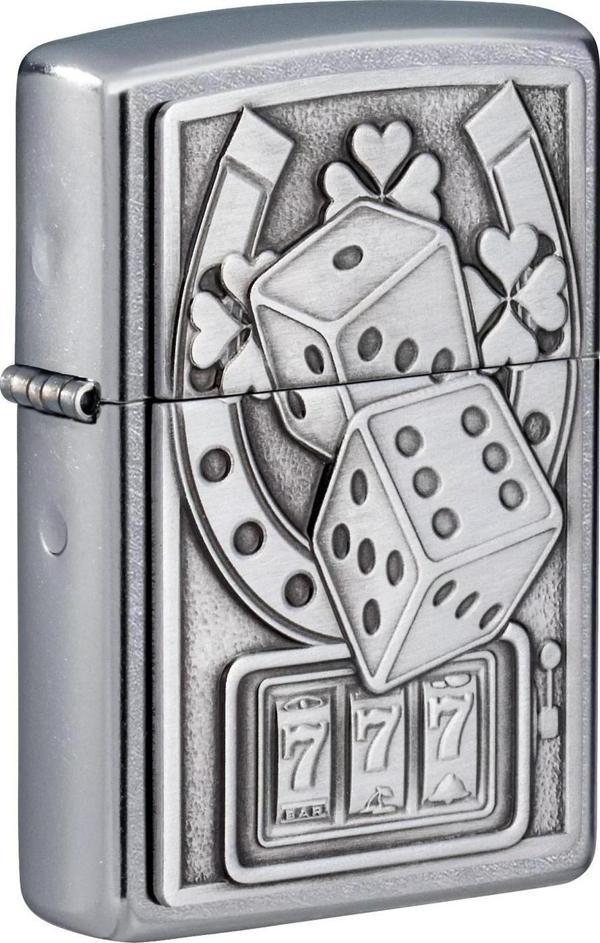 Zippo 207 Lucky Seven Emblem ÇAKMAK 49294-083353 (7-1) - Image 1