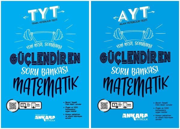 Ankara 2025 Tyt + Ayt Matematik Güçlendiren Soru Bankası Seti 2 Kitap - Image 1