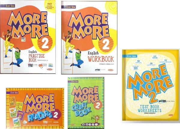 Kurmay Elt 2024 2. Sınıf More & More Pratice Book + Test Book - Kurmay Yayınları - Image 1