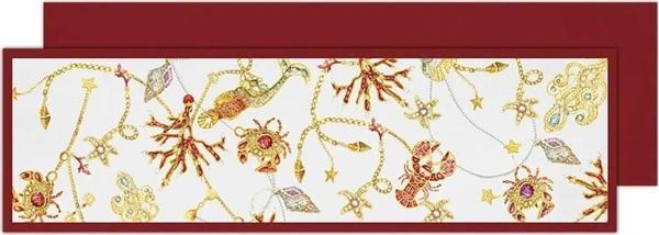 Baci Milano Portofıno Runner Kırmızı 48x150 cm - Image 1