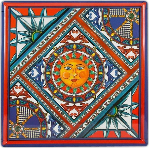 Baci Milano Sole mio Kare Tepsi Melamin 35x35 cm - Image 1