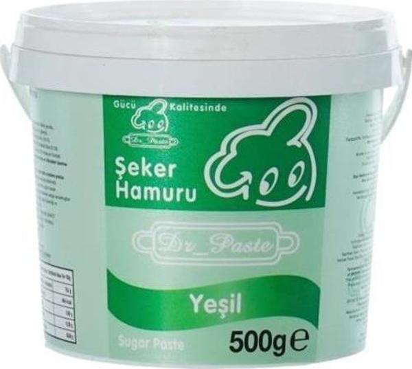 Dr Paste Şeker Hamuru  500 gr - Yeşil - Image 1