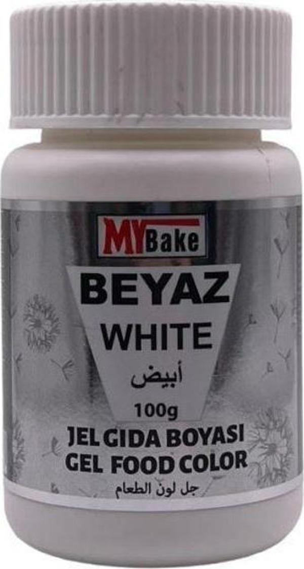 MY BAKE JEL GIDA BOYASI BEYAZ 100 GR - Image 1