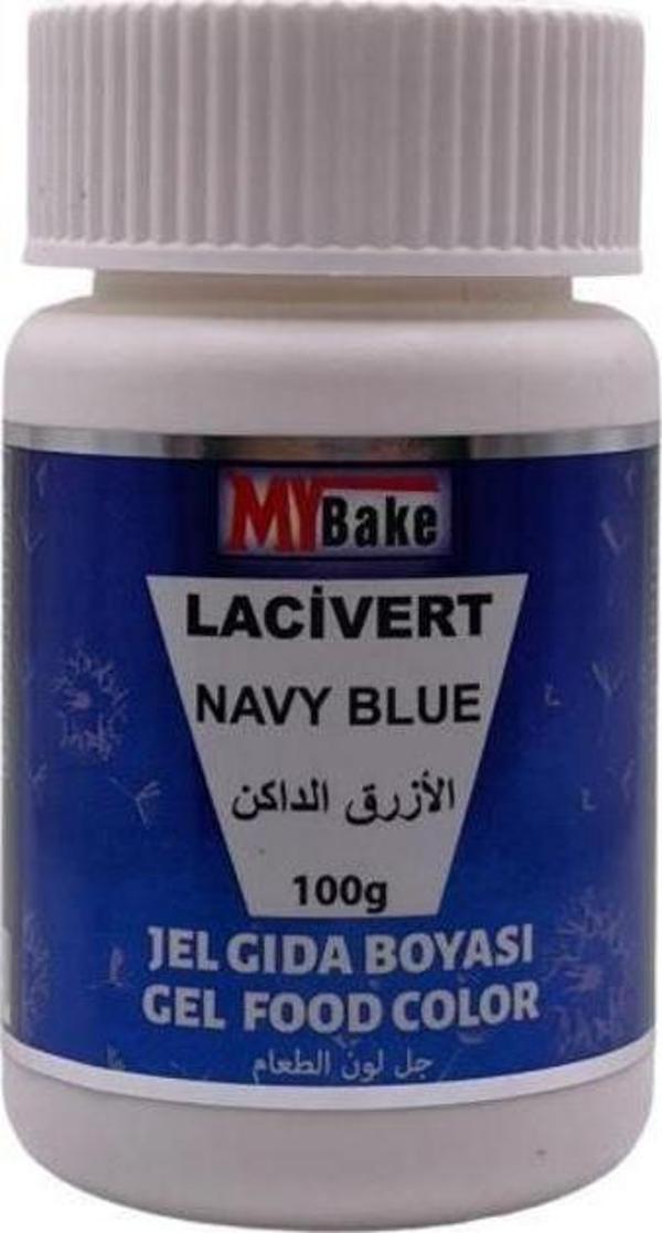 MY BAKE JEL GIDA BOYASI LACİVERT 100 GR - Image 1
