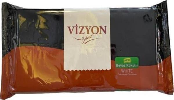 Vizyon Pastalık Fildişi (Beyaz) Konfiseri Kokolin 2.5 kg - Image 1