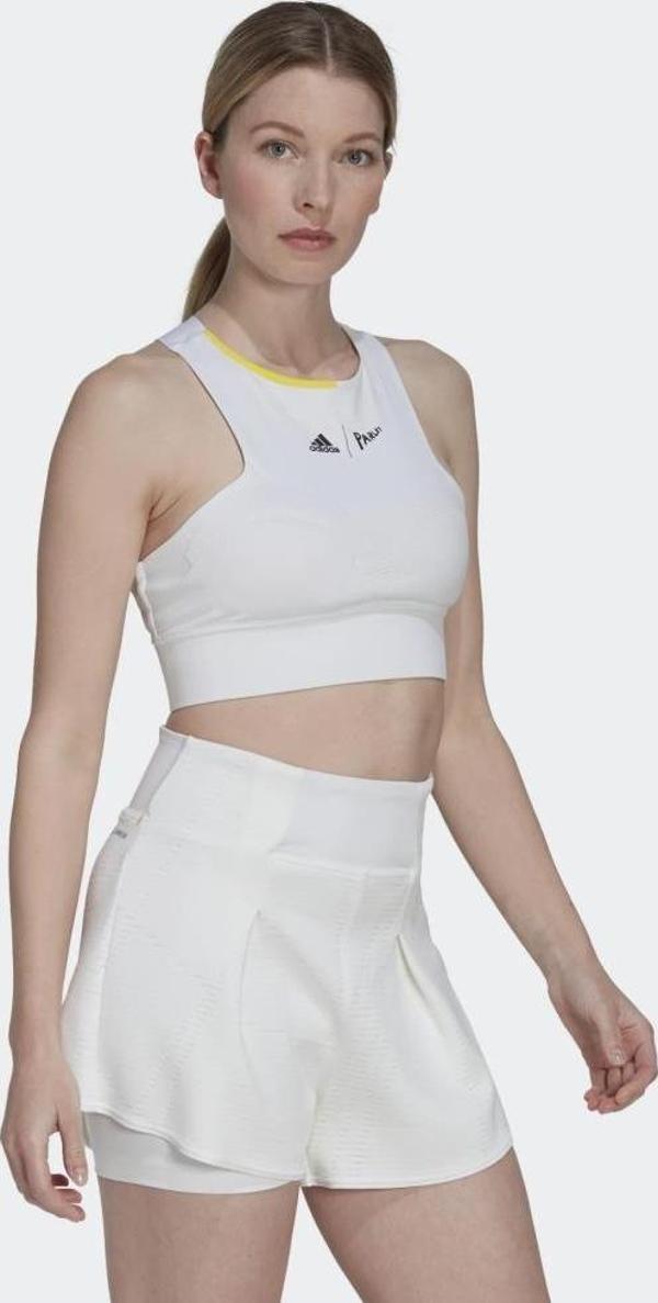 Adidas HF6319 London Parley Kadın Beyaz Tank  - Image 1