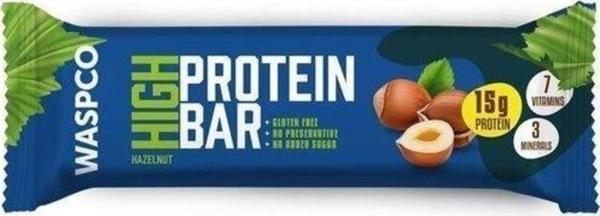 Waspco Protein Bar Fındıklı 50 Gr. (6'lı) - Image 1