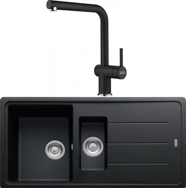Franke Basis BFG 651 Nero Granit Eviye-Active Plus Doccia 2.0 Batarya Seti - Image 1