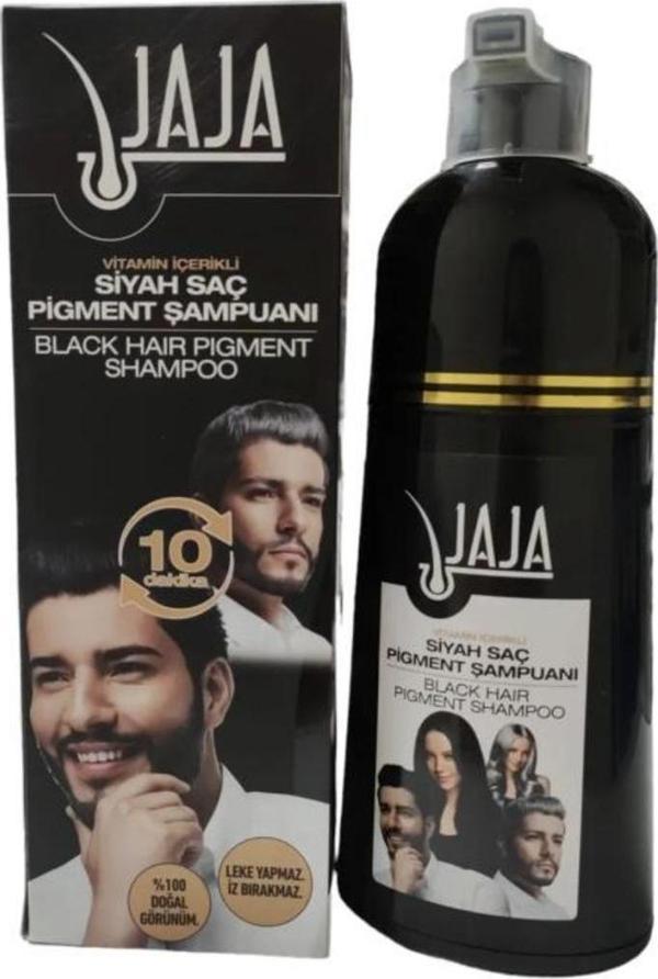 Jaja Saç Siyahlaştırıcı Şampuan Boya Siyah 300 ML - Image 1