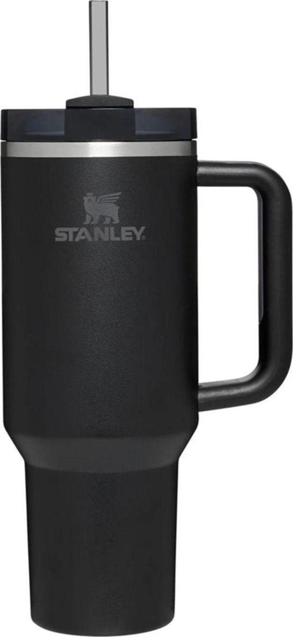 STANLEY 10-11673-007 ADV 40OZ QNCHRH2.8 TM TUMB BLACK TOTAL SIYAH TERMOS - Image 1