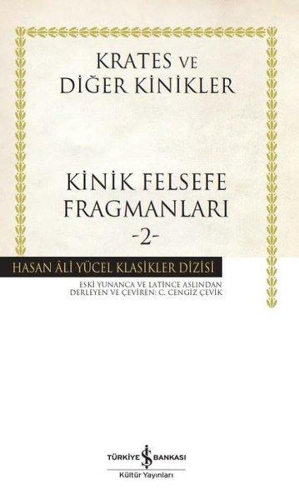 Klinik Felsefe Fragmanları 2 - Hasan Ali Yücel Klasikler - İş Bankası Kültür Yayınları - Image 1