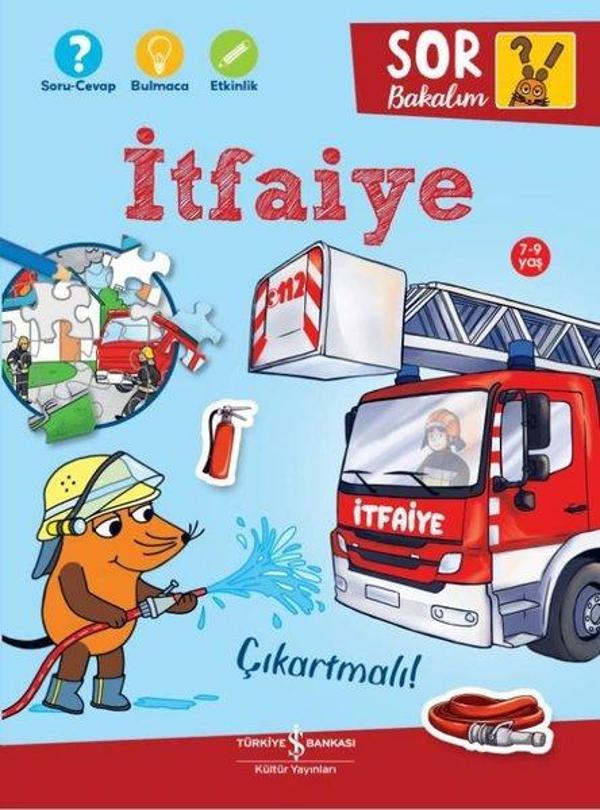 İtfaiye - Sor Bakalım - Çıkartmalı! - İş Bankası Kültür Yayınları - Image 1