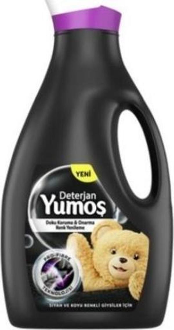 4'lü Yumoş Sıvı Deterjan 1690 ml. Siyah Bakım 26W - Image 1