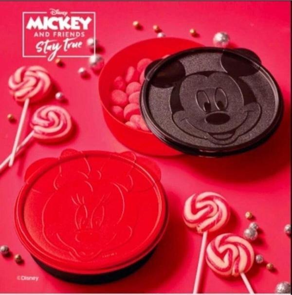Tupperware Minnie & Mickey Mouse 2'li Mama Saklama Seti (ÇOK AMAÇLI TABAK VE SAKLAMA KABI) - Image 1