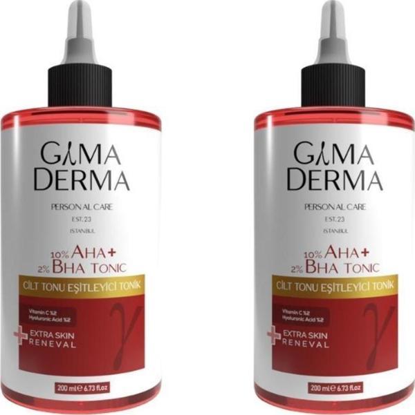 Gama Derma İkili Cilt Tonu Eşitleyici Aha Bha Tonik Seti - Image 1