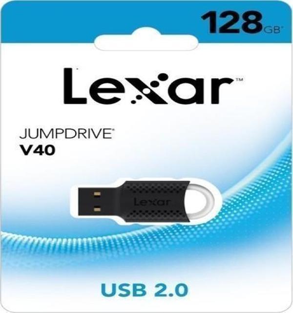 Lexar Jumpdrive V40 128 GB USB 2.0 Flash Bellek - Image 1