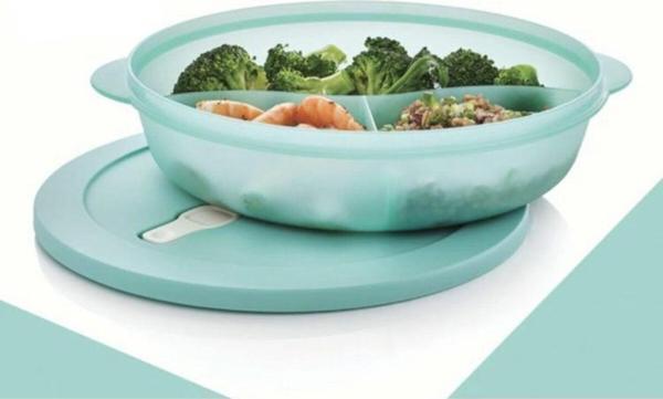 Tupperware Bölmeli Mikrodalga Fırın Kabı 1.4lt - Image 1
