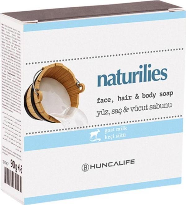 Huncalife Naturilies Keçi Sütlü Sabun / 90 Gr - Image 1