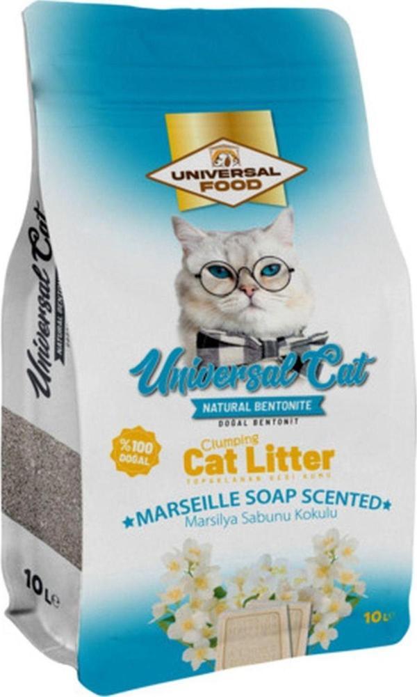 Universal UNİVERSAL PREMİUM MARSİLYA SABUN KOKULU KEDİ KUMU 10LT - Image 1