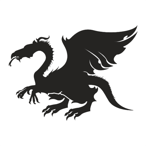 EJDERHA FOLYO STİCKER 100cm Uzunluk - Image 1